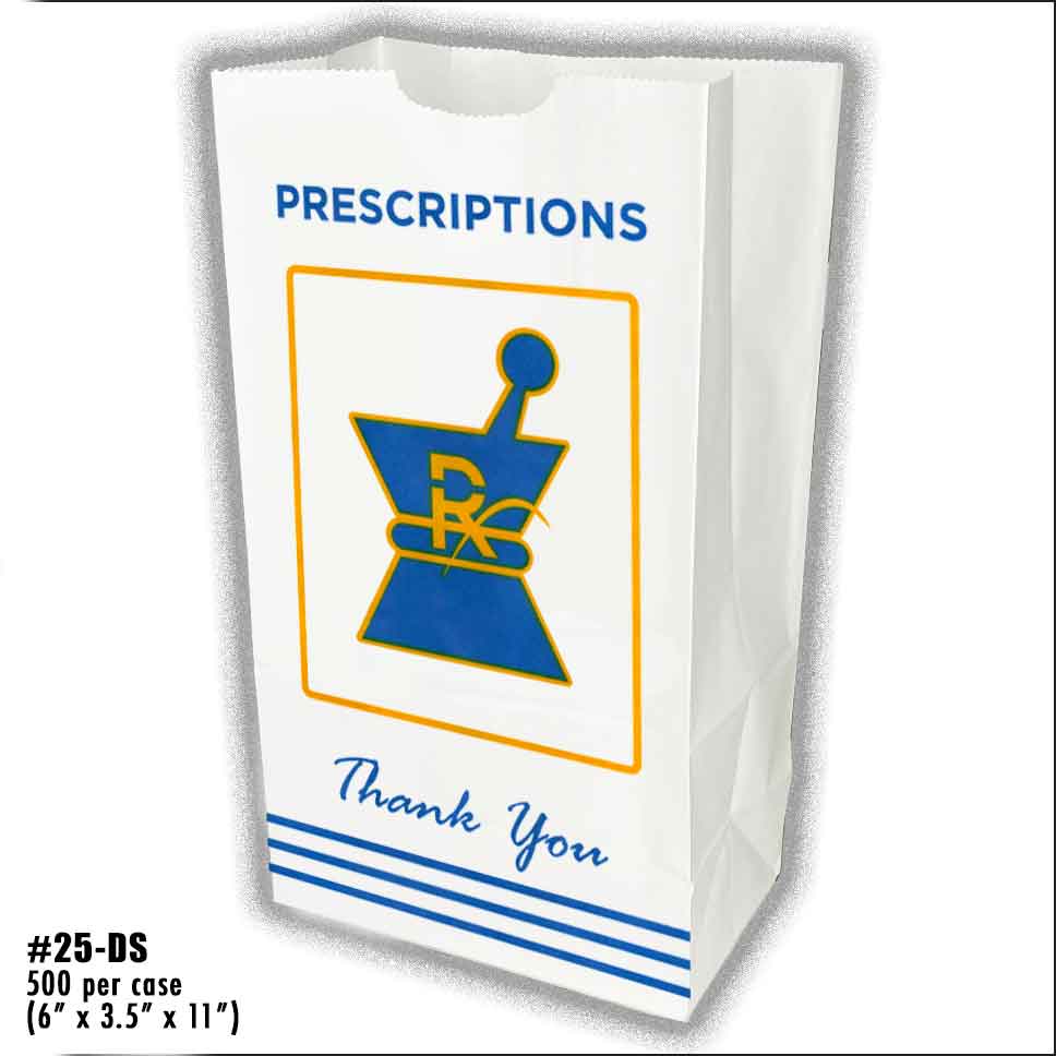 Dispensary Prescription Exit Bag