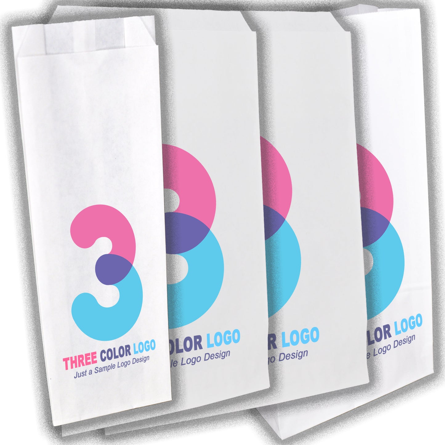 Full-Custom, 3-Color Bags