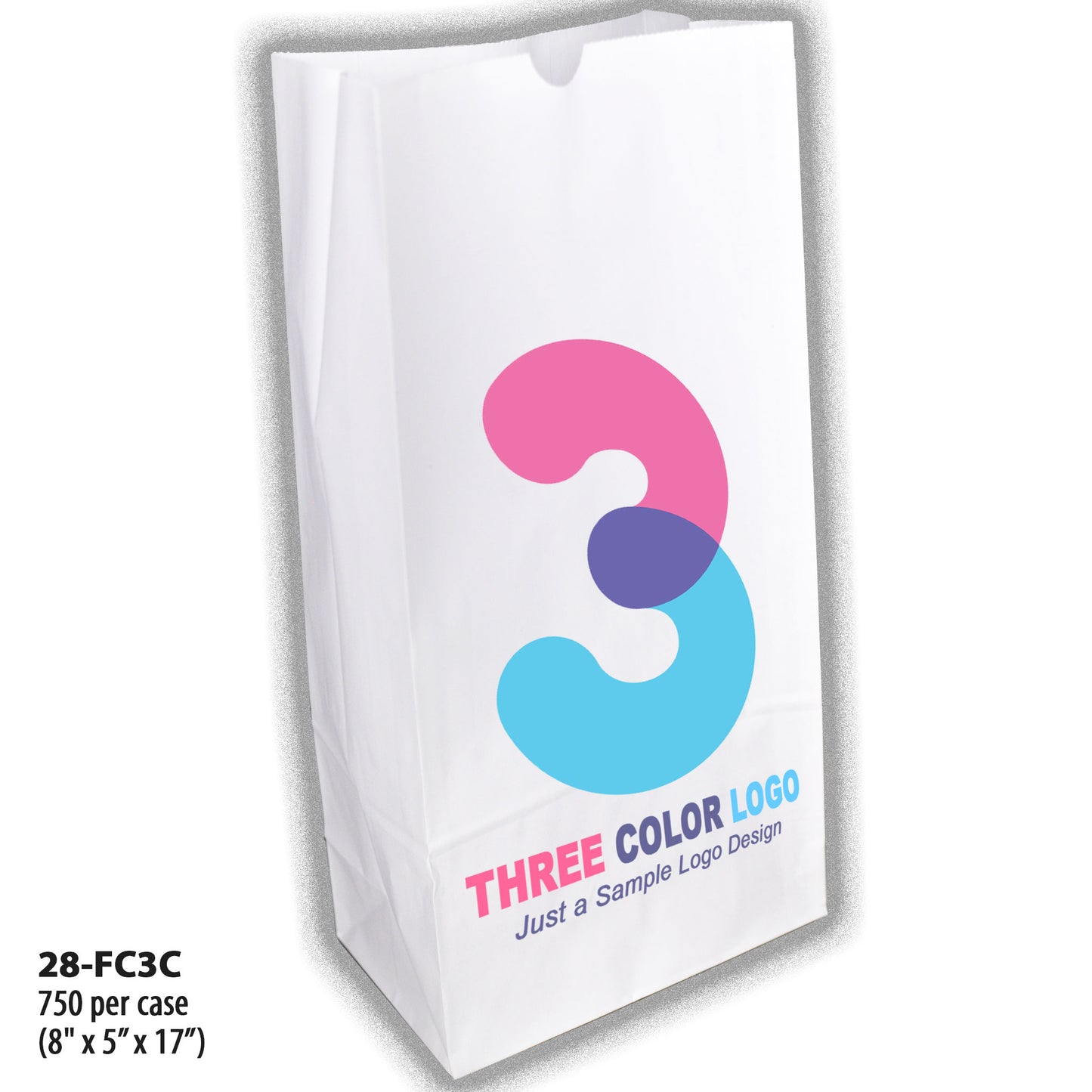 Full-Custom, 3-Color Bags